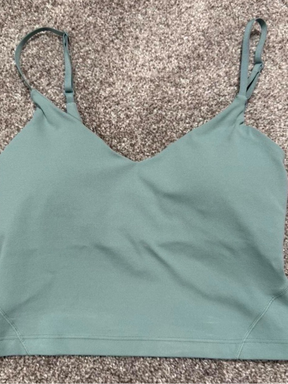 lululemon athletica Sage Green Adjustable-Strap Tank